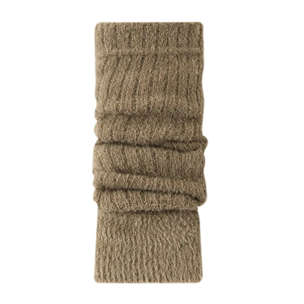 Arm and Wrist warmer Cold Proof, Soft Stacked Fingerless Gloves Cold Weather