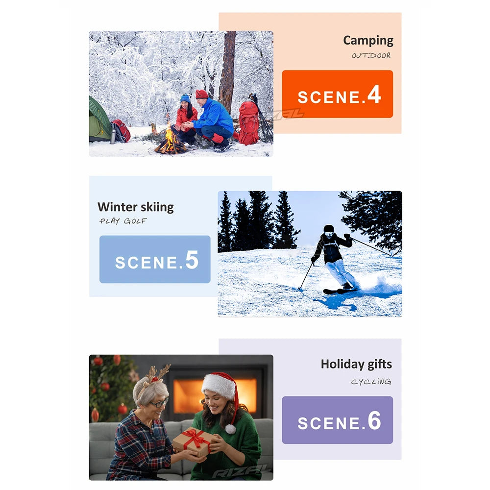 Heated Men's Hoodie with 29 Heating Zones