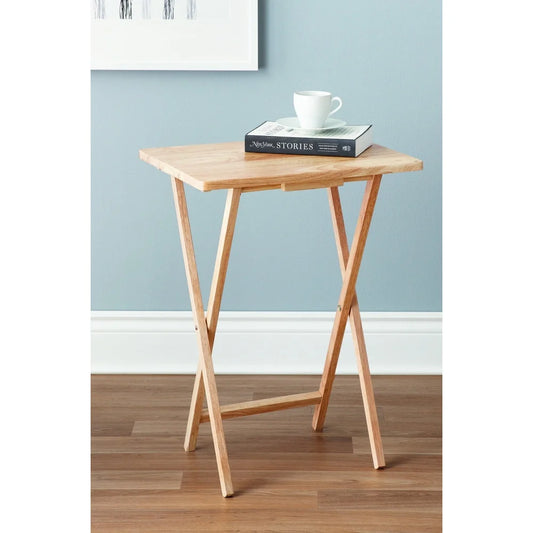 Indoor Folding TV Tray Table Portable Lightweight