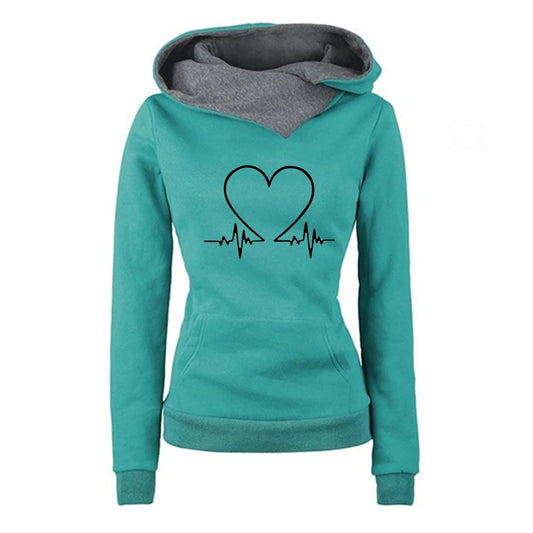 Sweatshirt Hoodie Heartbeat