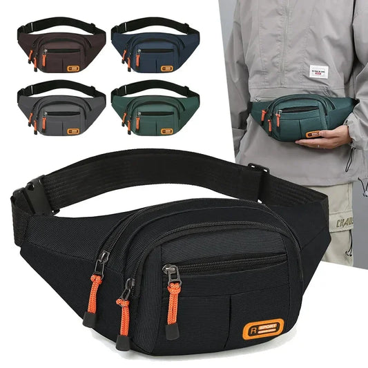 Oxford Waterproof Mobile Waist Bag for Men Or Women